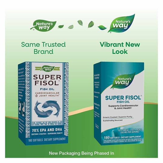 Super Fisol Enteric-Coated Fish Oil, NWA